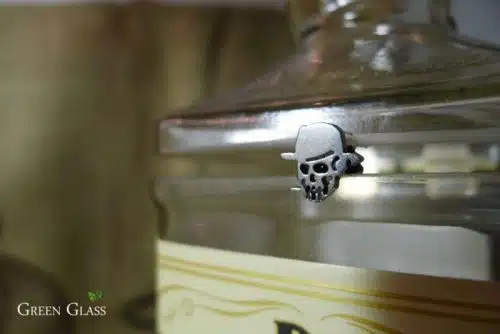 Jack Daniels Honey bottle transformed into an elegant chest by Green Glass