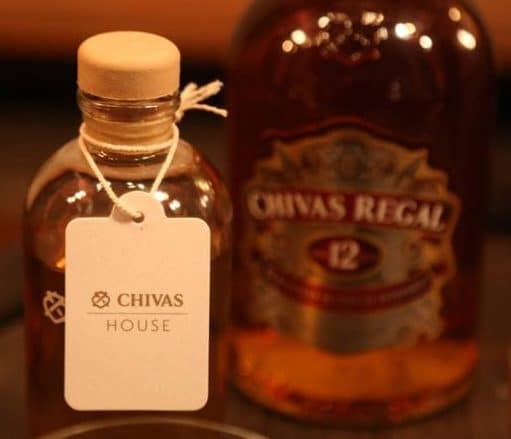  Chivas Blend whisky bottle