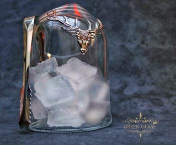 Dalmore whisky bottle ice bucket with custom engraving