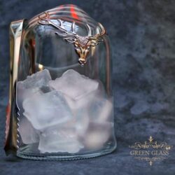 Dalmore whisky bottle ice bucket with custom engraving
