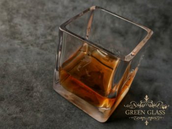 Vaso Johnnie Walker Green Glass mareado