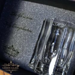 Vaso de whisky regalo Green Glass