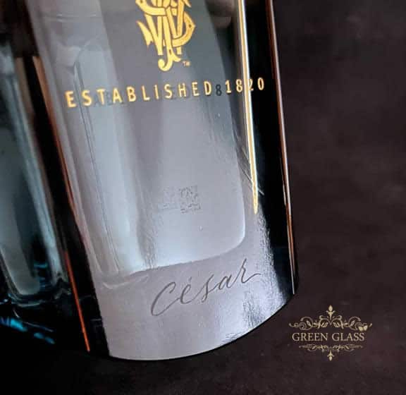 Personalized Green Glass whiskey glass – the best whiskey glass in the world