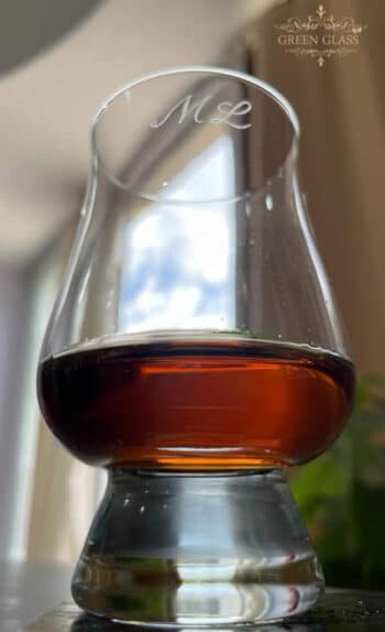 Custom whisky glass