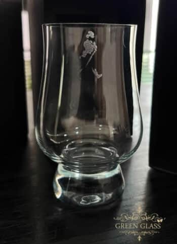 Johnnie Walker whisky glass personalized engraving